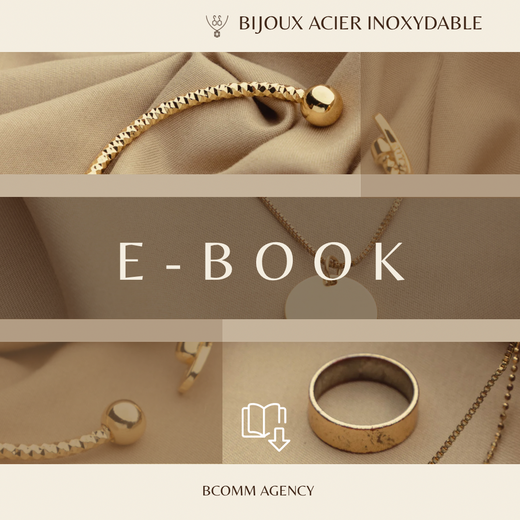 E-BOOK FOURNISSEURS FRANCE🇫🇷  Bijoux acier inoxydable , sacs , pochettes , prêt à porter, accessoires téléphones