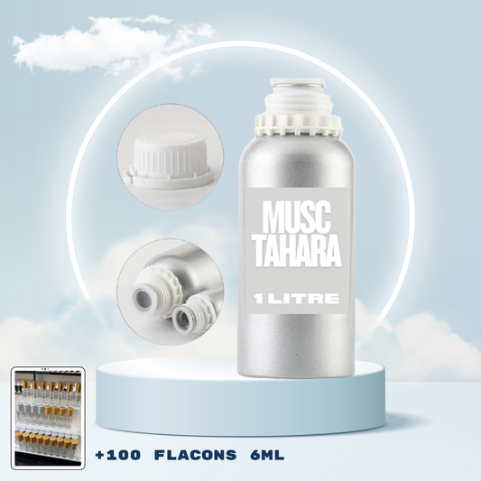 1 Litre Musc Tahara + 100 Flacons 6ML