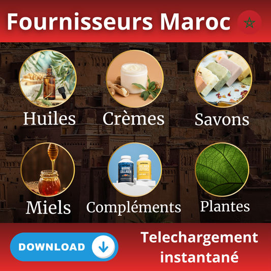 E-BOOK FOURNISSEUR MAROC🇲🇦  Contact + Catalogue tarifs +150 produits (personnalisation à votre marque possible)