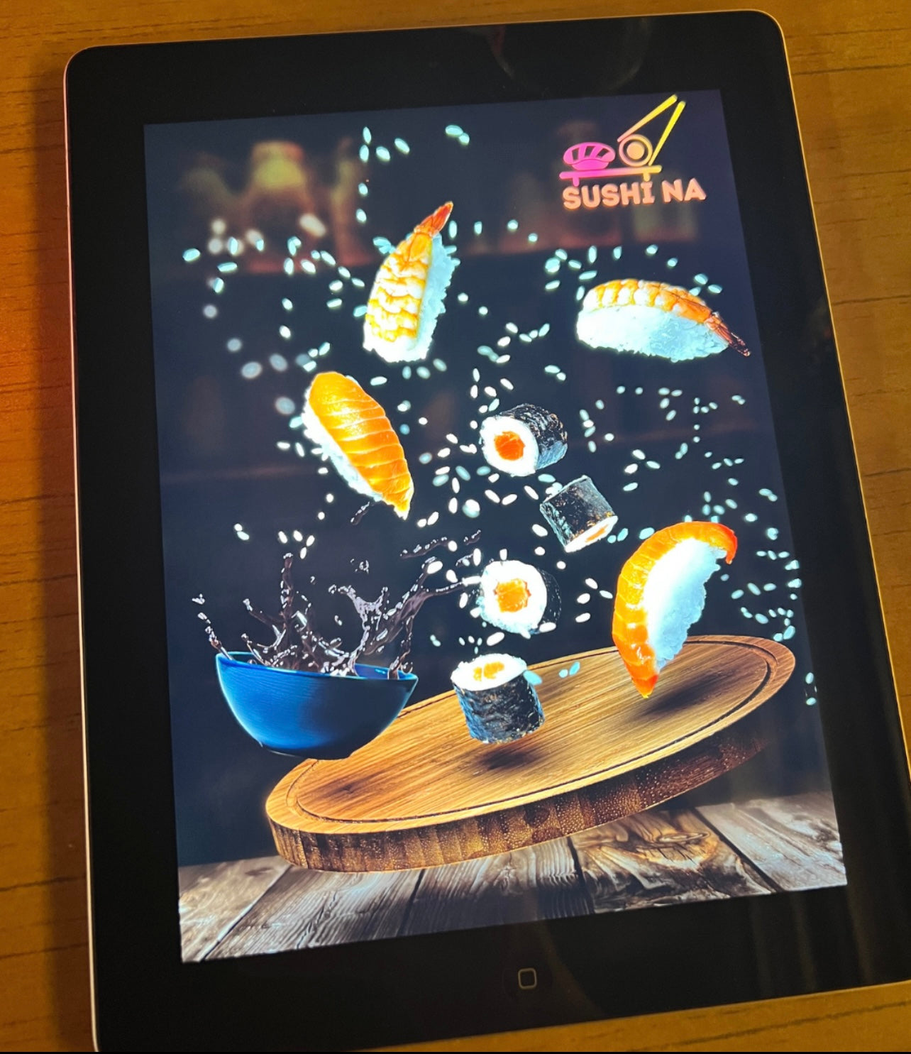Menu Tablette IPad
